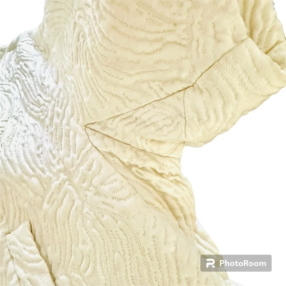 Vintage Jackie Kennedy inspired Embossed Dress Coat